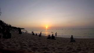 sunset Bali kuta Beach Indonesia 🇮🇩 [upl. by Emilee]