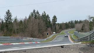 Flying Abt Lamborghini Huracan GT3 27 Nürburgring Nordschleife [upl. by Nerhtak]