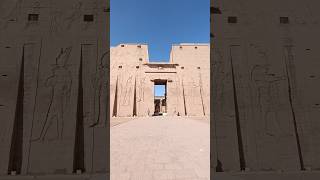 Edfu temple facade in Egypt [upl. by Nahsed532]