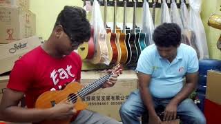 Loke bole bole re ft Ataur Isty by Ukulele Jaming With Meghon in Ukulele Center Bangladesh [upl. by Slemmer496]