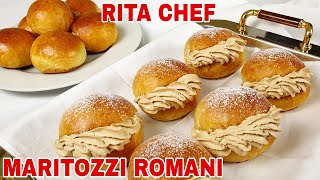 MARITOZZI ROMANI⭐RITA CHEF  Golosi e irresistibili [upl. by Gillian47]