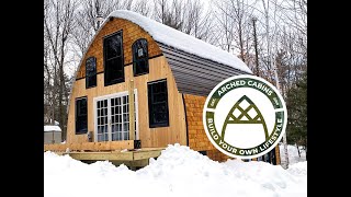 Arched Cabins LLC DIY Home Kits and the Inventor [upl. by Florry]