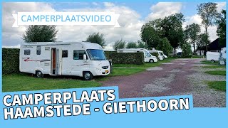 101 Camperplaats Haamstede in Giethoorn  Nederland [upl. by Edveh]