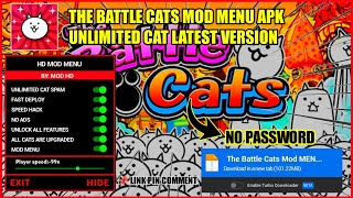 The Battle Cats Mod Apk All Unlocked  Mediafire Latest Version [upl. by Steffie]