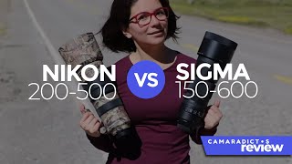 Nikon 200500 vs Sigma 150600 Contemporary [upl. by Valenka]