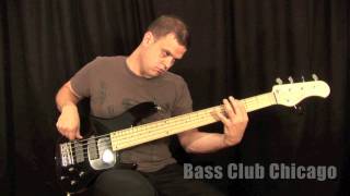 Bass Club Chicago Demos  Sadowsky Metro Modern M524 [upl. by Aneala493]