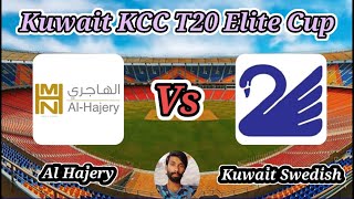 Al Hajery Team Xl vs Kuwait Swedish  Match 28  KCC T20 Elite Cup [upl. by Andres]