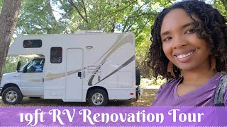 Small Class C RV Reno Tour  Solo Female making her RV feel like Home [upl. by Niro]