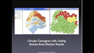 Cartogram conditional maps map animation [upl. by Ardra]