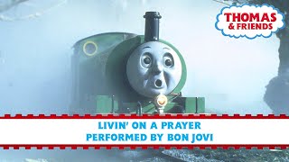 Livin On A Prayer  Thomas amp Friends  Music Video  Halloween [upl. by Assenej507]