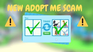 ⚠️BEWARE OF THIS NEW SCAM⚠️ Roblox Adopt me [upl. by Delcina425]