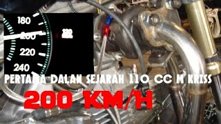 Modenas Kriss 110 [upl. by Ehc699]