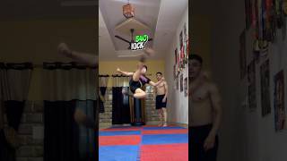 540 kick tutorial 🥋🫵🏻 who says only boys can do advance kicks  tutorial 540kick stunts gym [upl. by Aramahs]