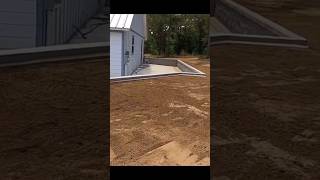 Installing Drain Pipe And Backfilling The Retaining Wall [upl. by Aima]