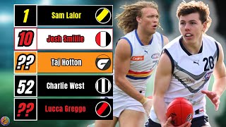 FULL AFL MOCK DRAFT 2024  60  PICKS [upl. by Naga224]