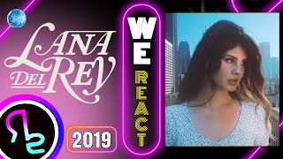 We React To Lana Del Rey  Doin Time [upl. by Nnire]