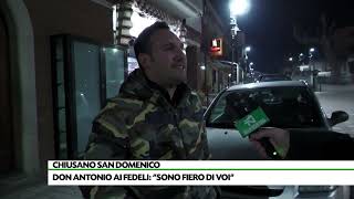 Chiusano sta con Don Antonio “Fiero di voi vi porto nel cuore” [upl. by Tedmund]