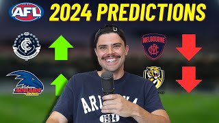 My EARLY 2024 AFL Ladder Prediction [upl. by Notsruht10]