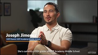 5th Grade Parent Joseph Jimenez Loves The Extracurricular Options at KIPP Academy Middle School [upl. by Andrew]