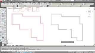 CURSO DE AUTOCAD Vídeo 08 Cómo dibujar los muros comando DESFASE [upl. by Lam]