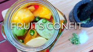 Mauritian Style Fruit Pickles  Fruits Confit 🇲🇺 [upl. by Tammi]