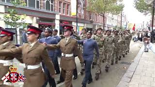 Croydon Remembrance Sunday Parade 101124 [upl. by Chon]