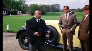 James Bond  Goldfinger 1964  Oddjobs Hat  HD 1080p [upl. by Niveb]