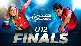 2022 Junior Gold Bowling Championships  U12 Finals Girls amp Boys [upl. by Tita966]