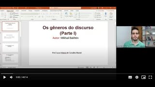 Os gêneros do discurso  BAKHTIN Parte 1 de 3 [upl. by Allsun]