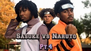 Sasuke vs Naruto pt4 Hood Anime ft quotUnknownquot [upl. by Einal392]