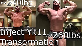 UNBIASED INJECTSarms Yk11 Bodybuilding Transformation w Hardcore GearUser [upl. by Verlie]