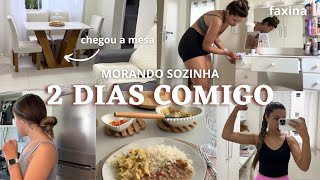 MORANDO SOZINHA CHEGOU A MESA FAXINÃO E MAIS [upl. by Jezebel]