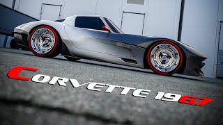 Corvette Stingray 1967 wide body [upl. by Ynohtnaed]