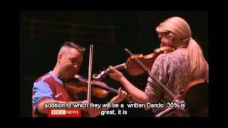 BBC  Nigel Kennedy News 1 [upl. by Amitaf]