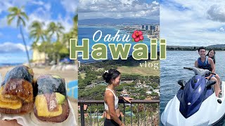 HAWAII VLOG  Oahu foods snorkeling jetskiing hiking [upl. by Kiyoshi147]