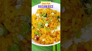 One pot Rasam Rice 😋 rasamrice dalkhichdi onepotmeal rasamricerecipe Shorts rasam food viral [upl. by Eddana]