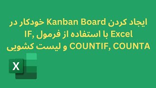 Dynamic KANBAN Board in Excel by using IF COUNTIF COUNTA Formulas as well as Dropdown List [upl. by Smeaj]