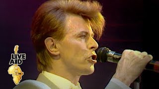 David Bowie  Modern Love Live Aid 1985 [upl. by Grubb]