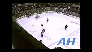 OHL Feb 5 2005 Jamie KlieSAG v Stefan RuzickaOS hit Saginaw Spirit Owen Sound Attack [upl. by Nguyen]