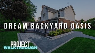 Dream Backyard Oasis  FULL Project Tour [upl. by Dulsea]