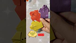 Simple and easy craft with paper👔  origami shirt tutorial  DIY Art and craft with paper shorts [upl. by Eelsew423]