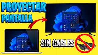 ✅ CÓMO PROYECTAR PANTALLA DE LAPTOP A TU SMART TV 📺  SIN USAR CABLES [upl. by Annairdua]