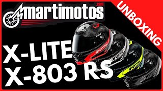 UNBOXING XLite 803 RS Ultra Carbon Hot Lap  Disponible en Martimotoscom [upl. by Atteloj]