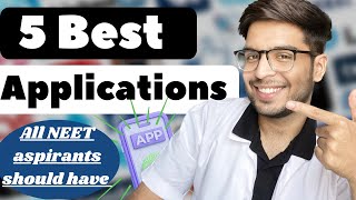 5 Best apps that all NEET aspirant must have  from personal experience neet2023 study dropper [upl. by Aihsenak]