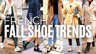 5 Must Have Shoe Trends French Women Are Loving This Fall [upl. by Edvard]