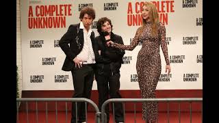 ‘SNL’ Spoofs Timothée Chalamet on Red Carpet at Bob Dylan Biopic Premiere Watch [upl. by Patin289]