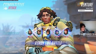 10724 VOD Harbleu Plays Overwatch 2 quotGood Teammates Today Please 🙏quot [upl. by Oswal]