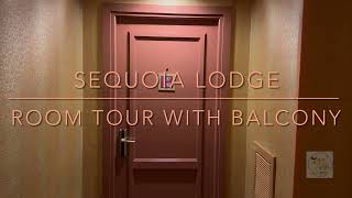 Sequoia Lodge Golden Forest Room Tour with Balcony [upl. by Crichton]