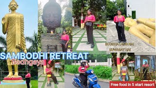 SAMBODHI RETREAT sambodhi resort best 5⭐️Hotel in Bodhgaya GayaBihar visit once time with family [upl. by Retlaw]