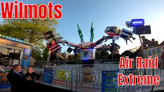 Wilmots Air Raid Extreme Funfair Ride Video  Beaconsfield UK Charter Funfair 2021 [upl. by Chew]